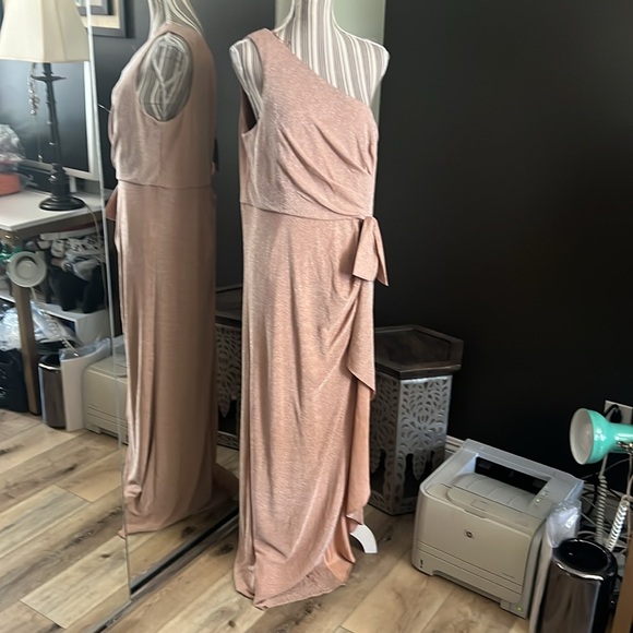 🛑 1 hour sale. Adrianna Papell, ginger gown, size 16 - Picture 4 of 11